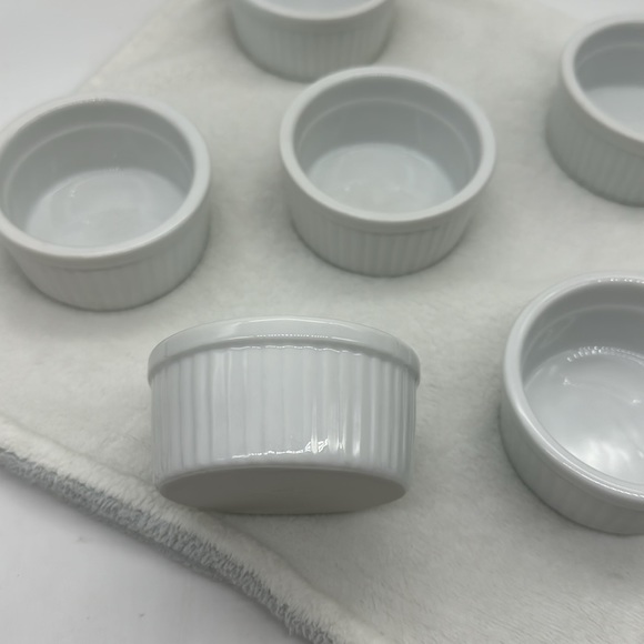 PIC Ceramic/Stoneware Ramekins/Custard Cups Set of 6 (Six) - Picture 3 of 5